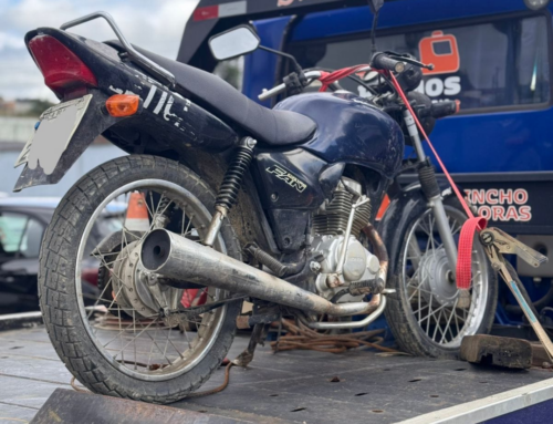 Três homens são presos com moto furtada em Braço do Norte