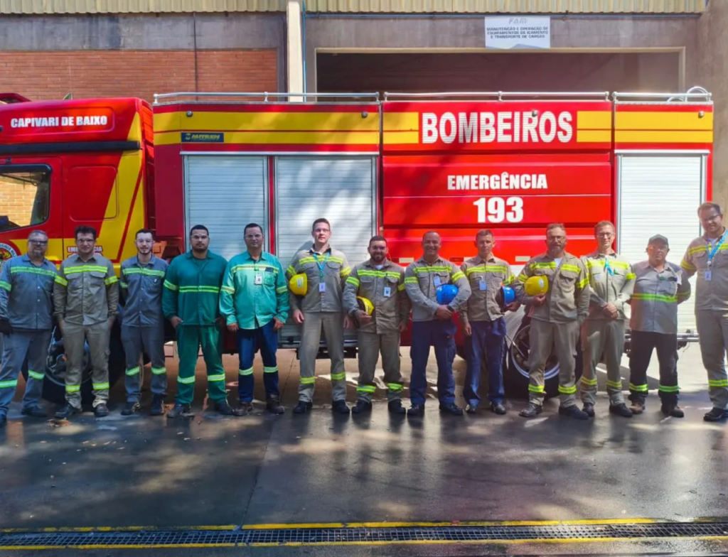 Diamante garante manutenção de caminhão dos Bombeiros