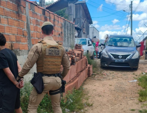 Polícia Militar recupera carro roubado e prende dois em Braço do Norte