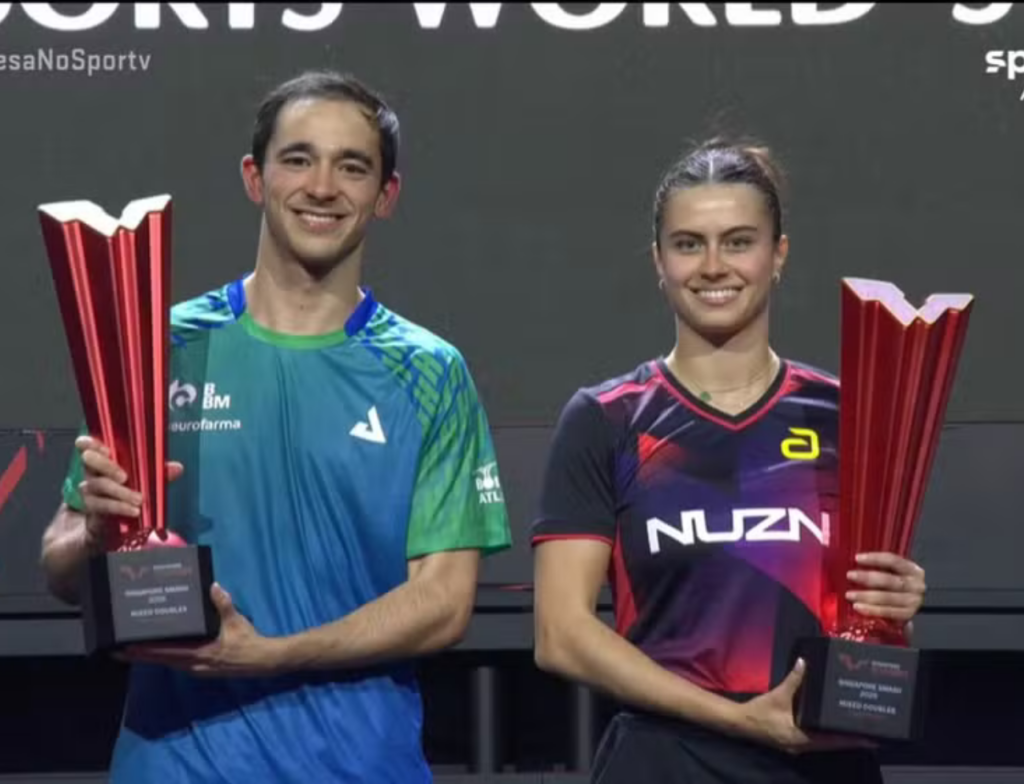 Brasileiros fazem história no tênis de mesa e vencem Grand Smash