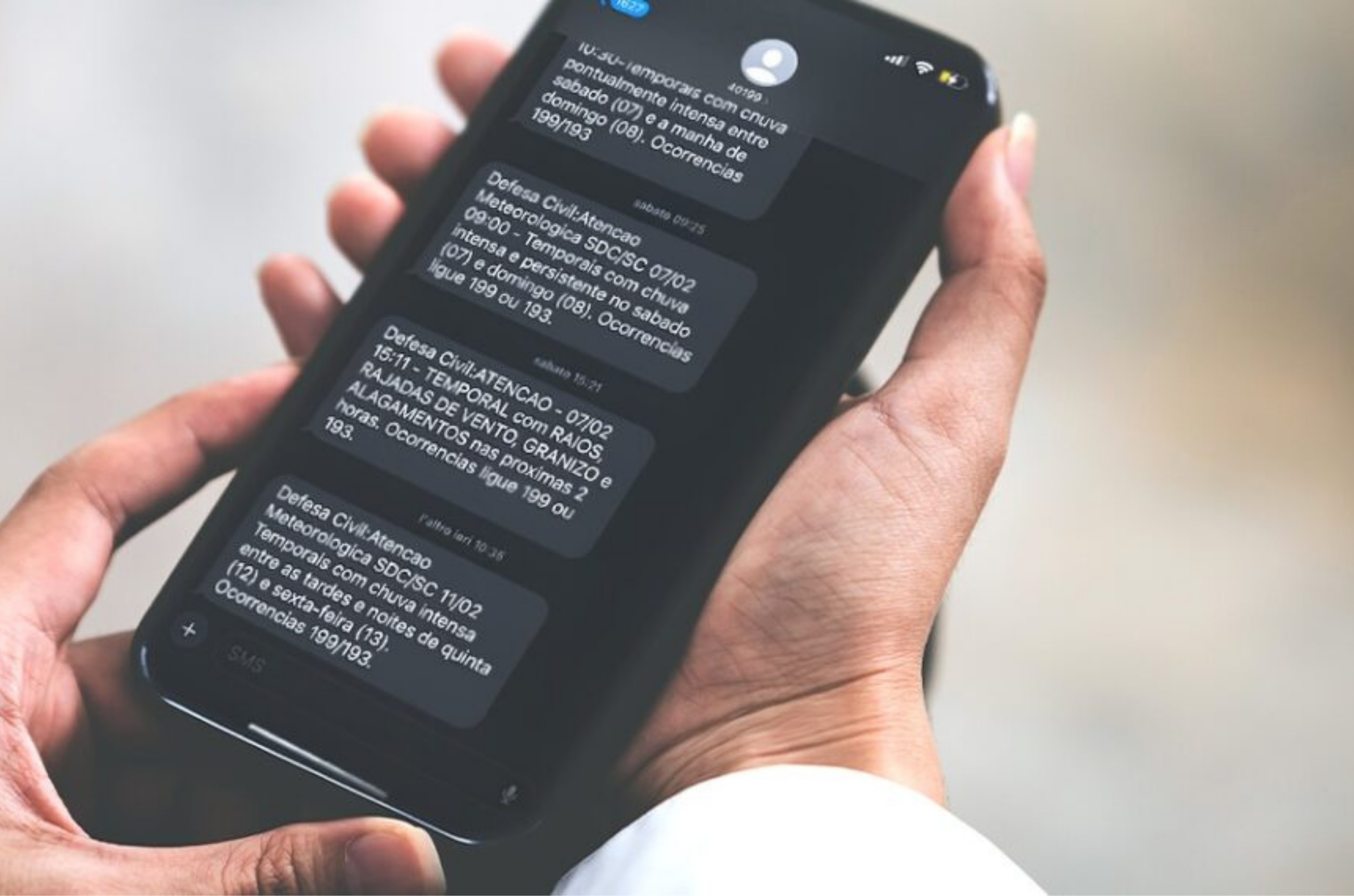 Florianópolis lidera adesão a alertas da Defesa Civil