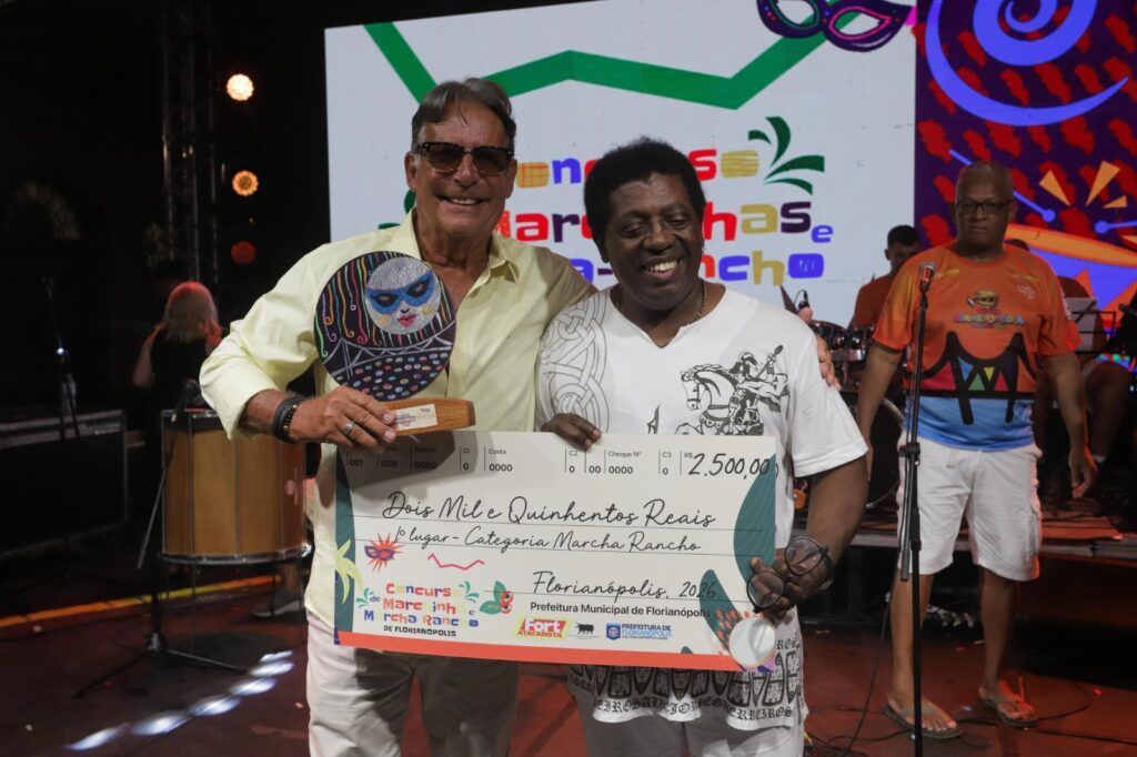 Florianópolis premia vencedores do Concurso de Marchinhas