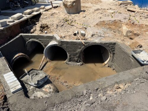 Obra de drenagem avança e reduz risco de alagamentos em São José