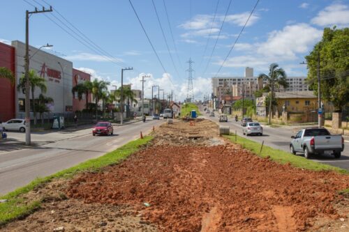 Obra na Avenida das Torres entra na fase final em São José