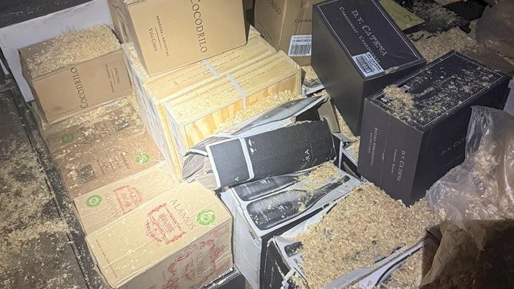 Operação apreende carga ilegal da Argentina em Santa Catarina