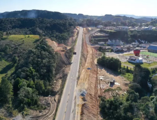 Obras do viaduto da BR-282 avançam em Rancho Queimado