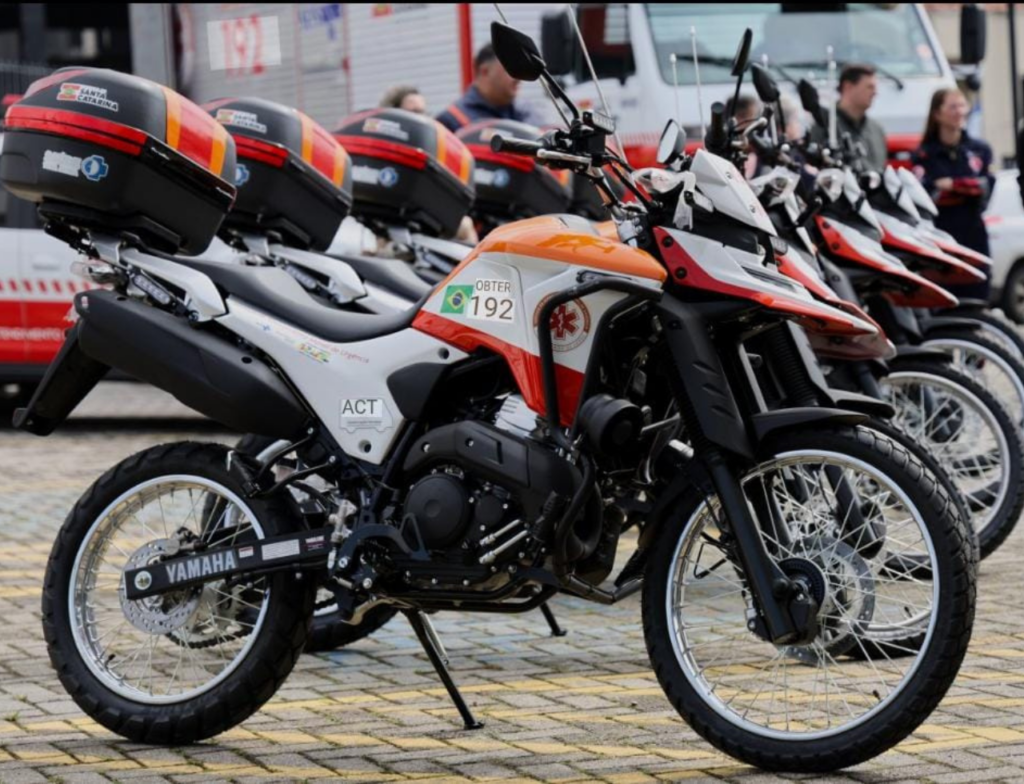 Tubarão recebe duas motolâncias do SAMU para agilizar atendimentos