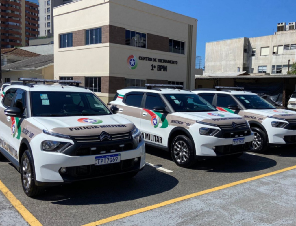 Itajaí reforça segurança com 10 novas viaturas da PM