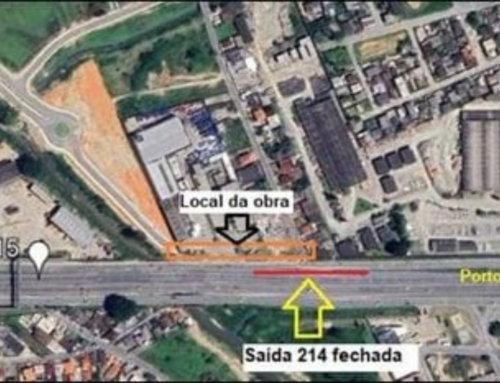 Saída 214 da BR-101 em Palhoça será bloqueada nesta segunda-feira