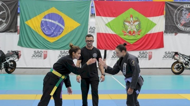 São José recebe campeonato nacional de jiu-jitsu com 300 agentes de segurança
