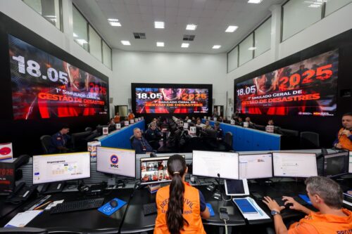 Simulado mobiliza municípios de SC para enfrentar desastres