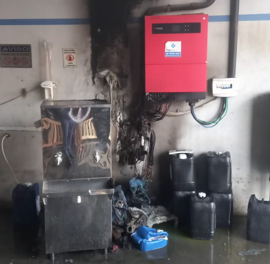 Alarme e sistema de hidrante evitam incêndio de maior gravidade em metalúrgica de Içara