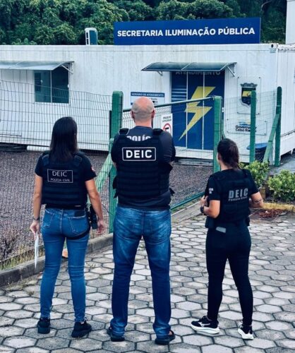 Esquema de fraude em licitações de iluminação pública é desmontado em Governador Celso Ramos