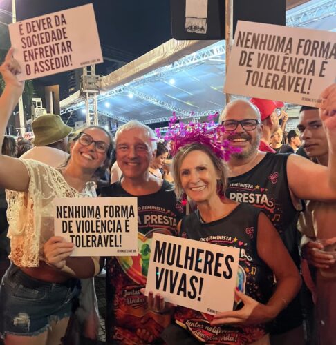 Bloco pretende transformar Carnaval em manifesto contra feminicídio em Itajaí