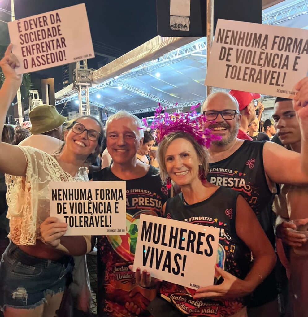 Bloco pretende transformar Carnaval em manifesto contra feminicídio em Itajaí