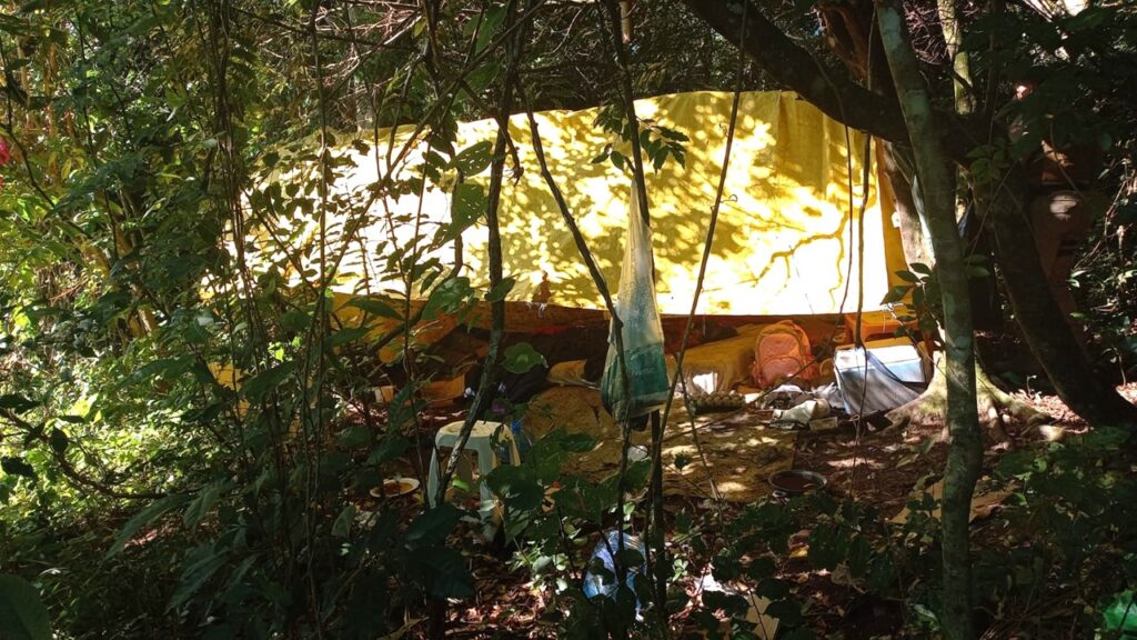 Corpo de mulher é encontrado dentro de barraca em Camboriú