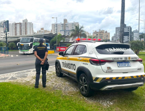 Encontro estadual reúne 100 agentes de trânsito em Criciúma