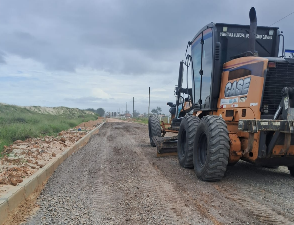 Beira Mar Sul avança para etapa final de asfaltamento