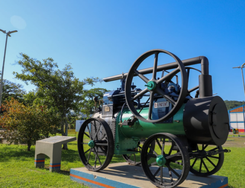 Locomóvel histórico é restaurado em Criciúma