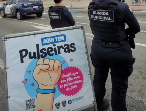 Carnaval em Florianópolis: Guarda Municipal distribui pulseiras de identificação para crianças