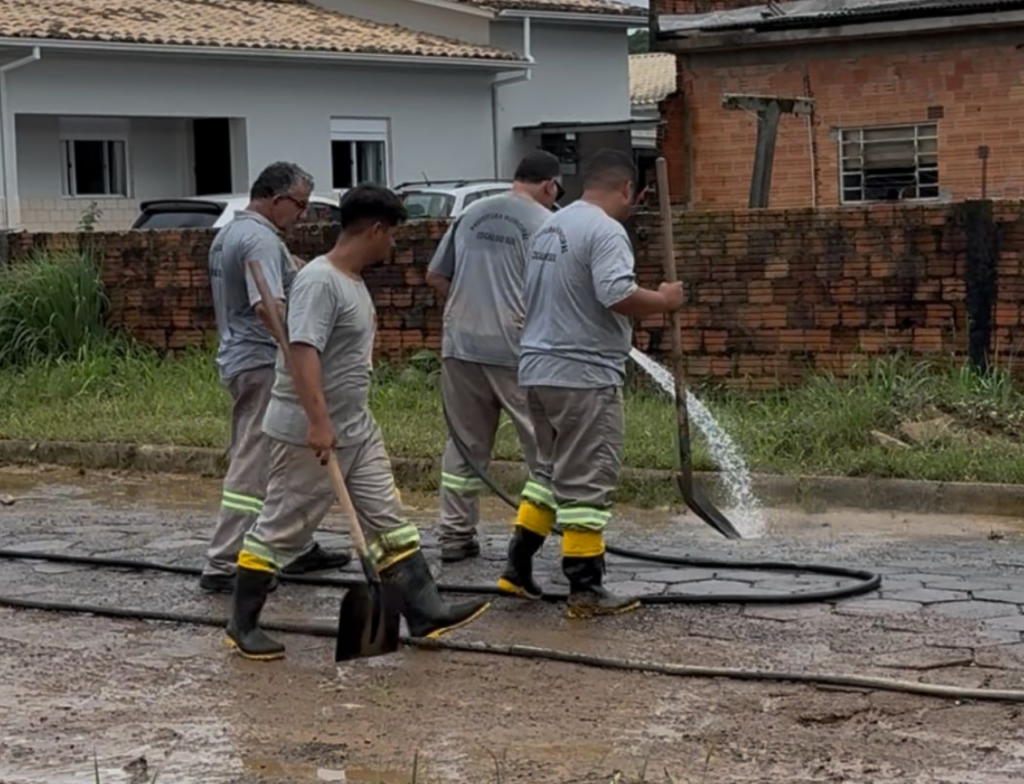 Chuvas elevam Rio Tigre e mobilizam Cocal do Sul