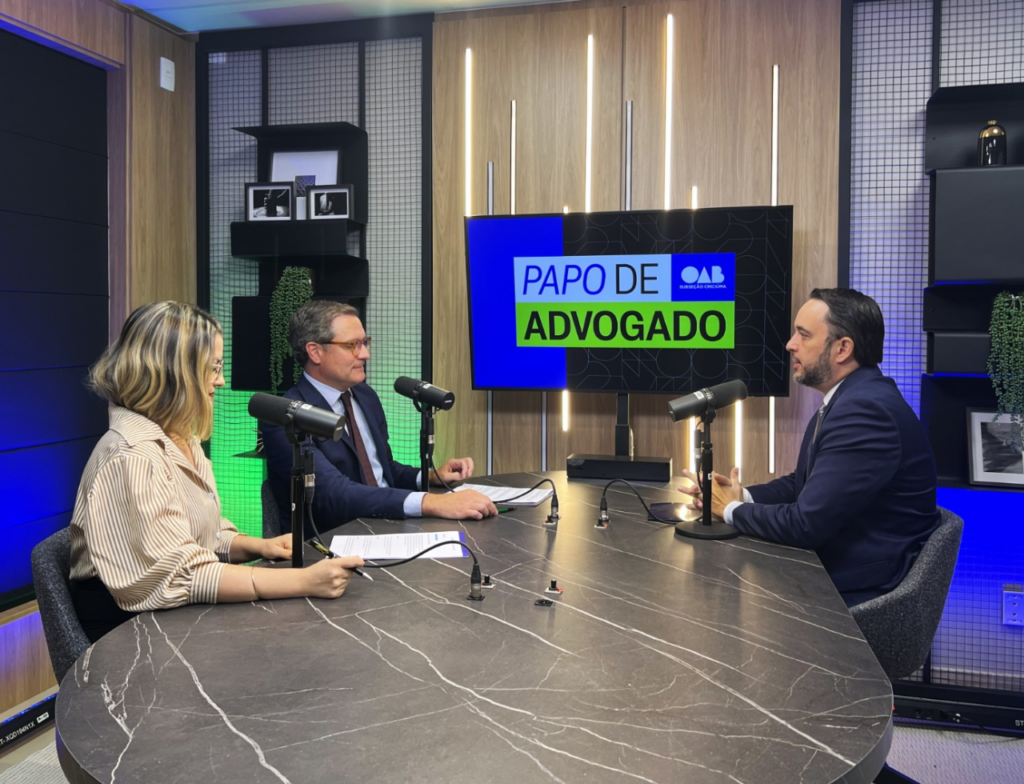 OAB Criciúma lança podcast com foco na advocacia e sociedade