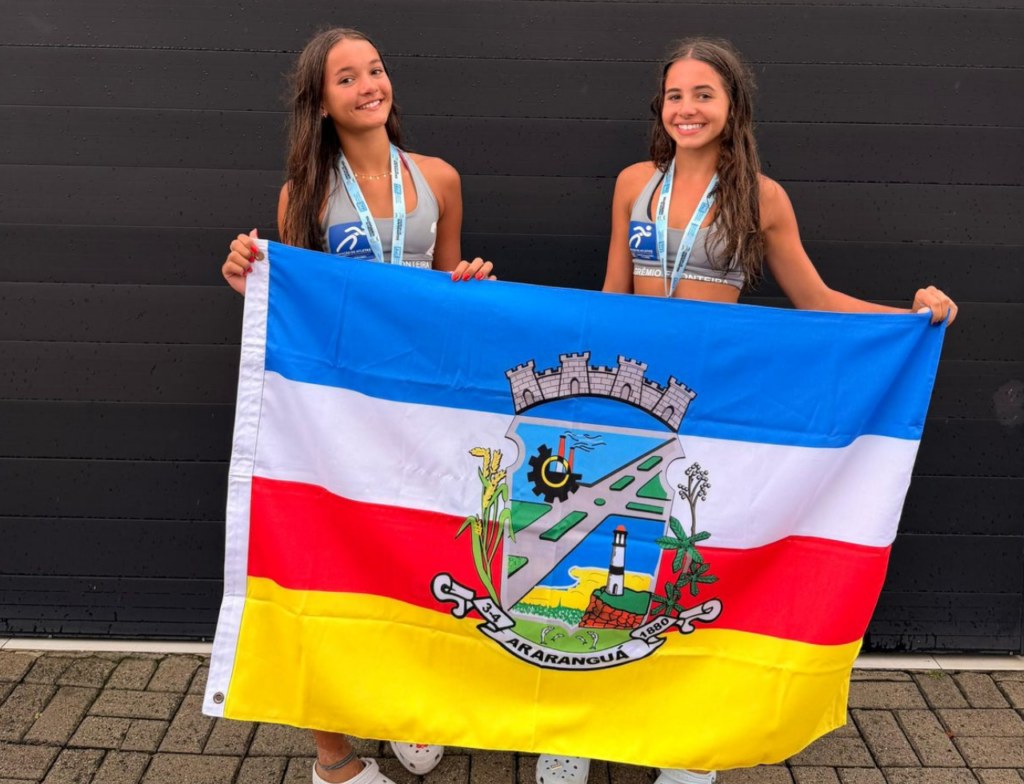 Dupla de Araranguá conquista pódio no Estadual Sub-19