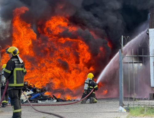 Incêndio atinge antigas instalações da Oi no Rio Maina