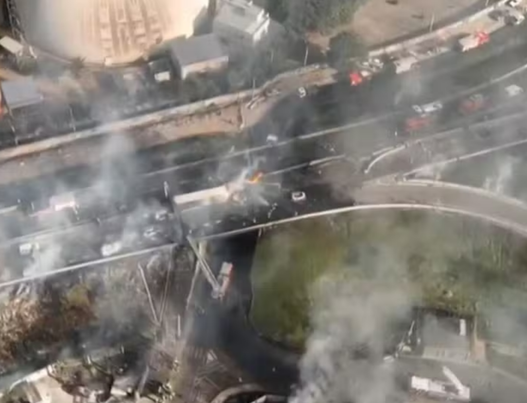 Explosão de caminhão-tanque deixa 4 mortos no Chile