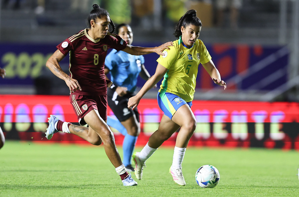 Seleção Brasileira Feminina encara Venezuela em amistoso nesta quarta-feira