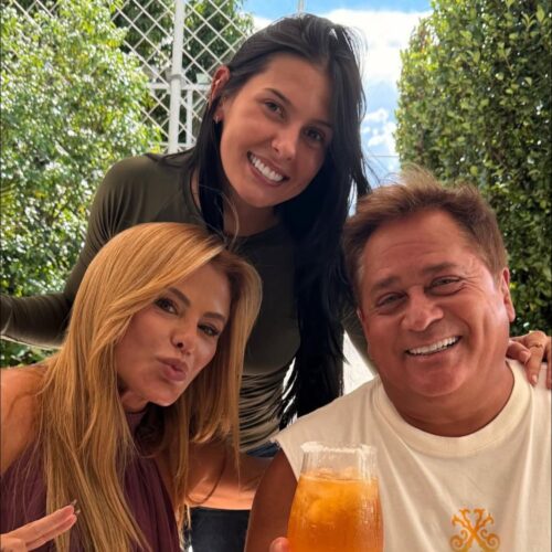 Ana Castela passa Dia da Mulher com família de Leonardo e reencontra Zé Felipe em Goiânia