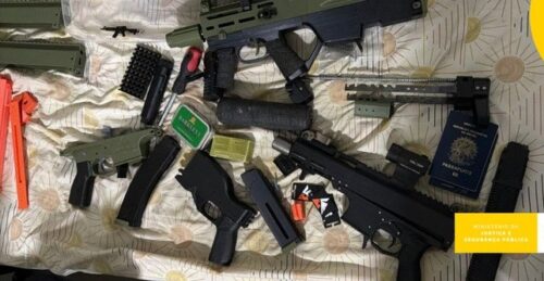 Rede interestadual de fabricação de armas de fogo com impressoras 3D é desarticulada