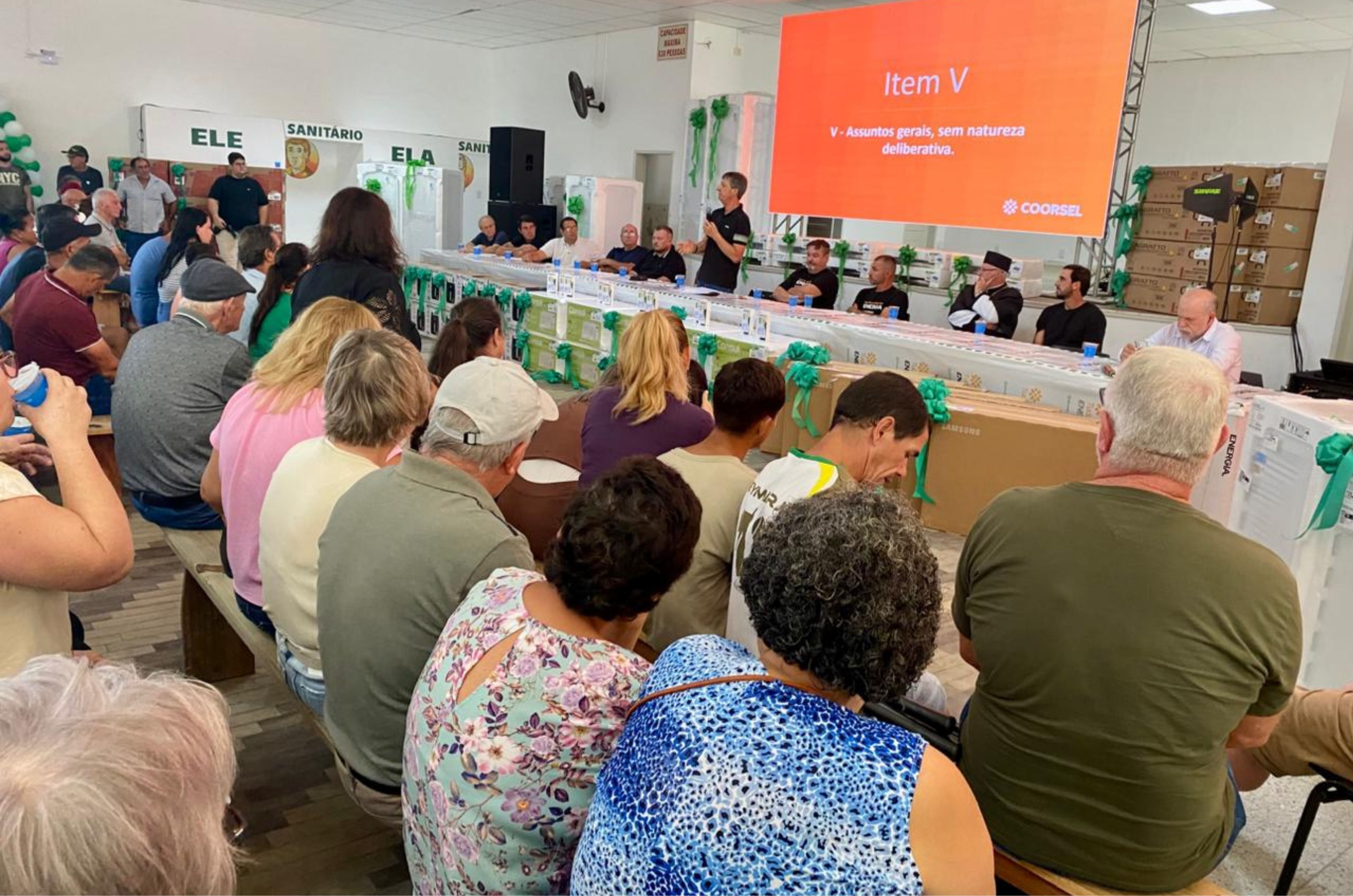 Assembleia da Coorsel reúne mais de 1,5 mil associados em Treze de Maio