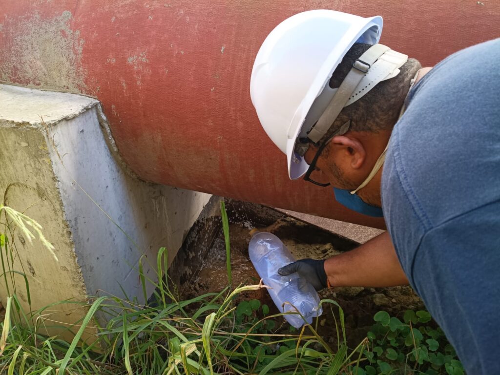 Canteiro de obra em Florianópolis passa por inspeções diárias contra focos do Aedes aegypti