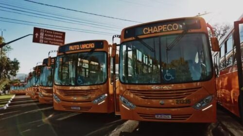 Chapecó vai retirar pagamento em dinheiro dos ônibus a partir de março