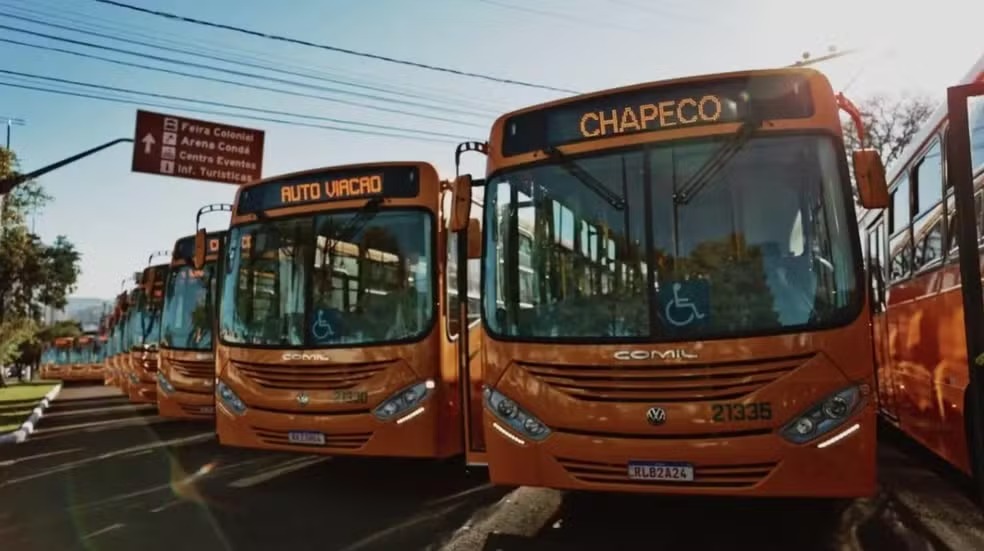 Chapecó vai retirar pagamento em dinheiro dos ônibus a partir de março
