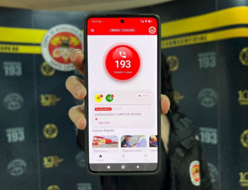 Corpo de Bombeiros passa a receber chamadas do 193 através do aplicativo CBMSC Cidadão