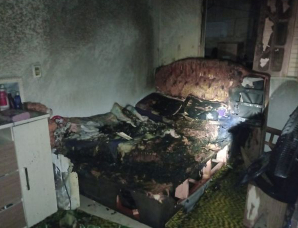 Homem é preso após incendiar casa em Tubarão