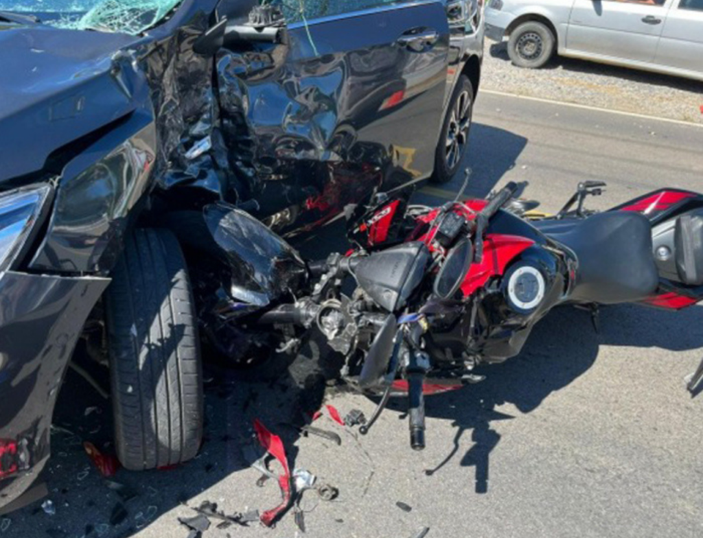 Motociclista morre após acidente com carro em Imaruí