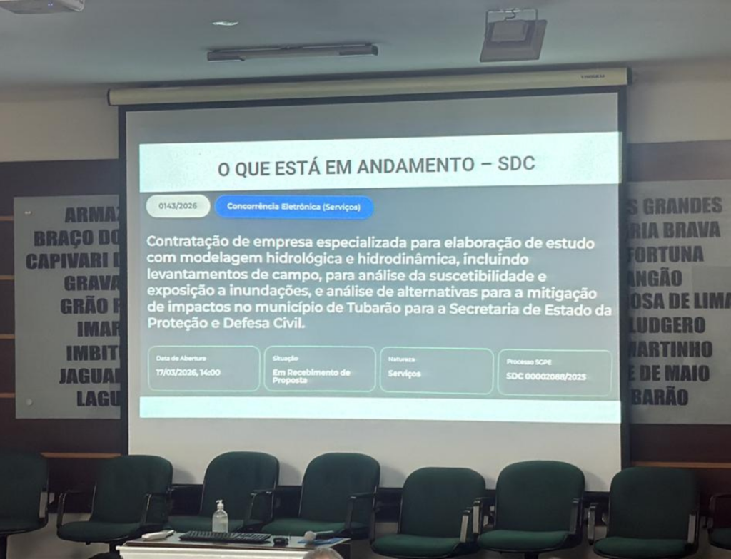 Seminário sobre enchente de 1974 termina sem obras e com novos estudos em Tubarão