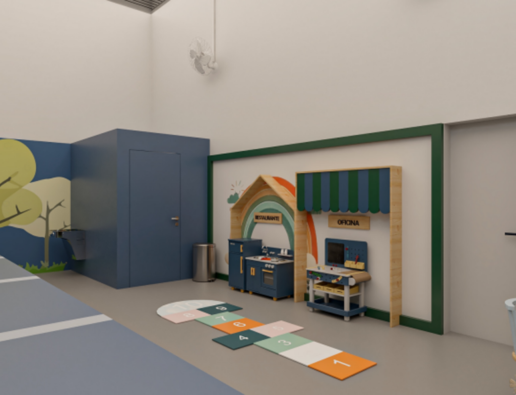 Presídio de Tubarão ganha sala de visitas reformada