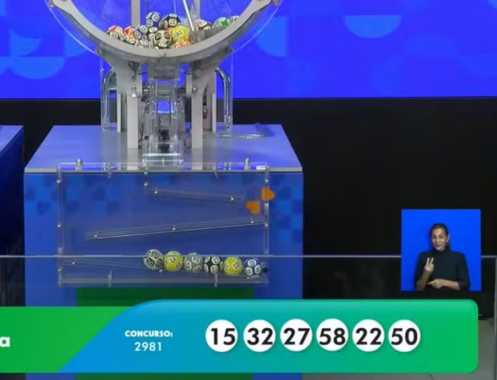 Mega-Sena acumula e próximo prêmio chega a R$ 60 milhões. Foto: Reprodução/Youtube