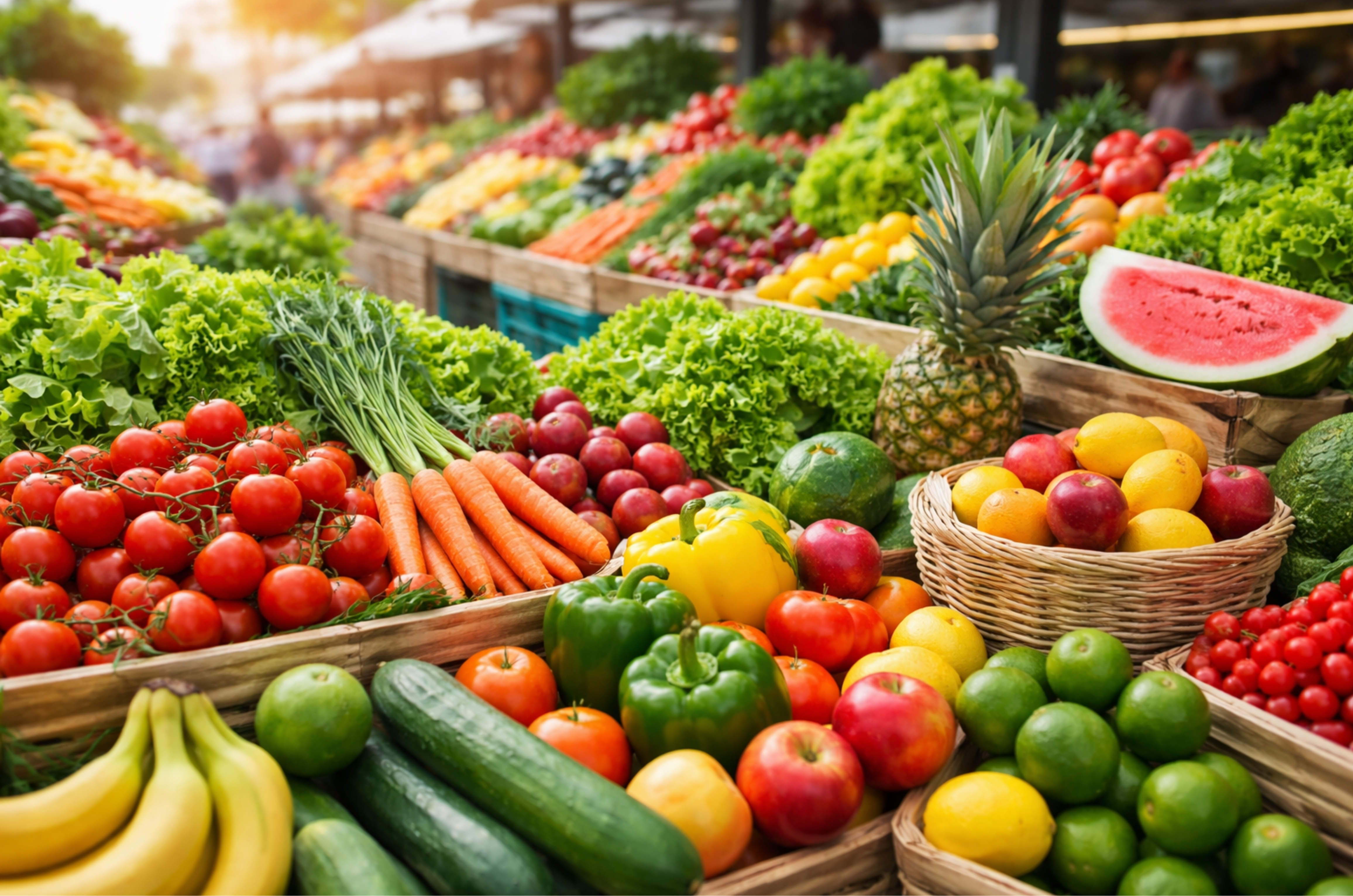 Da feira à mesa: aprenda a escolher alimentos frescos