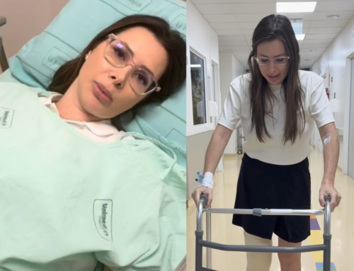 Deputada Caroline de Toni mostra recuperação após ataque de cachorro