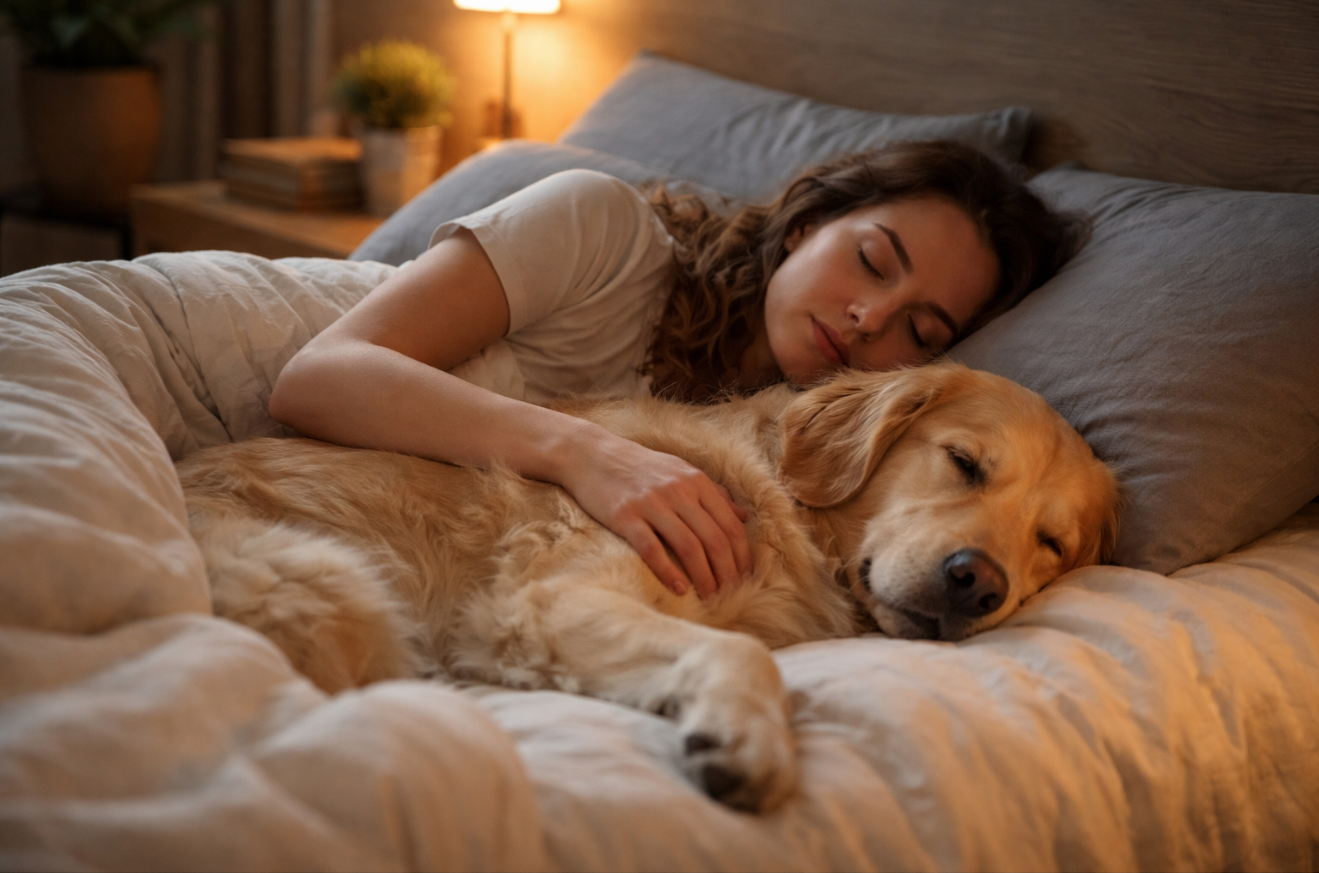 Dormir com o cachorro na cama faz bem ou mal? Veja o que dizem especialistas
