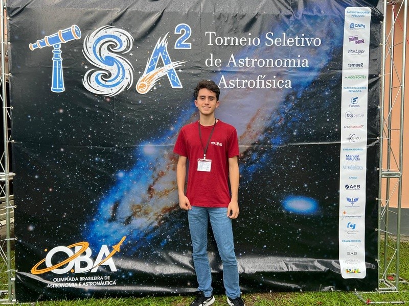 Estudante de Florianópolis é único de SC em seleção de astronomia
