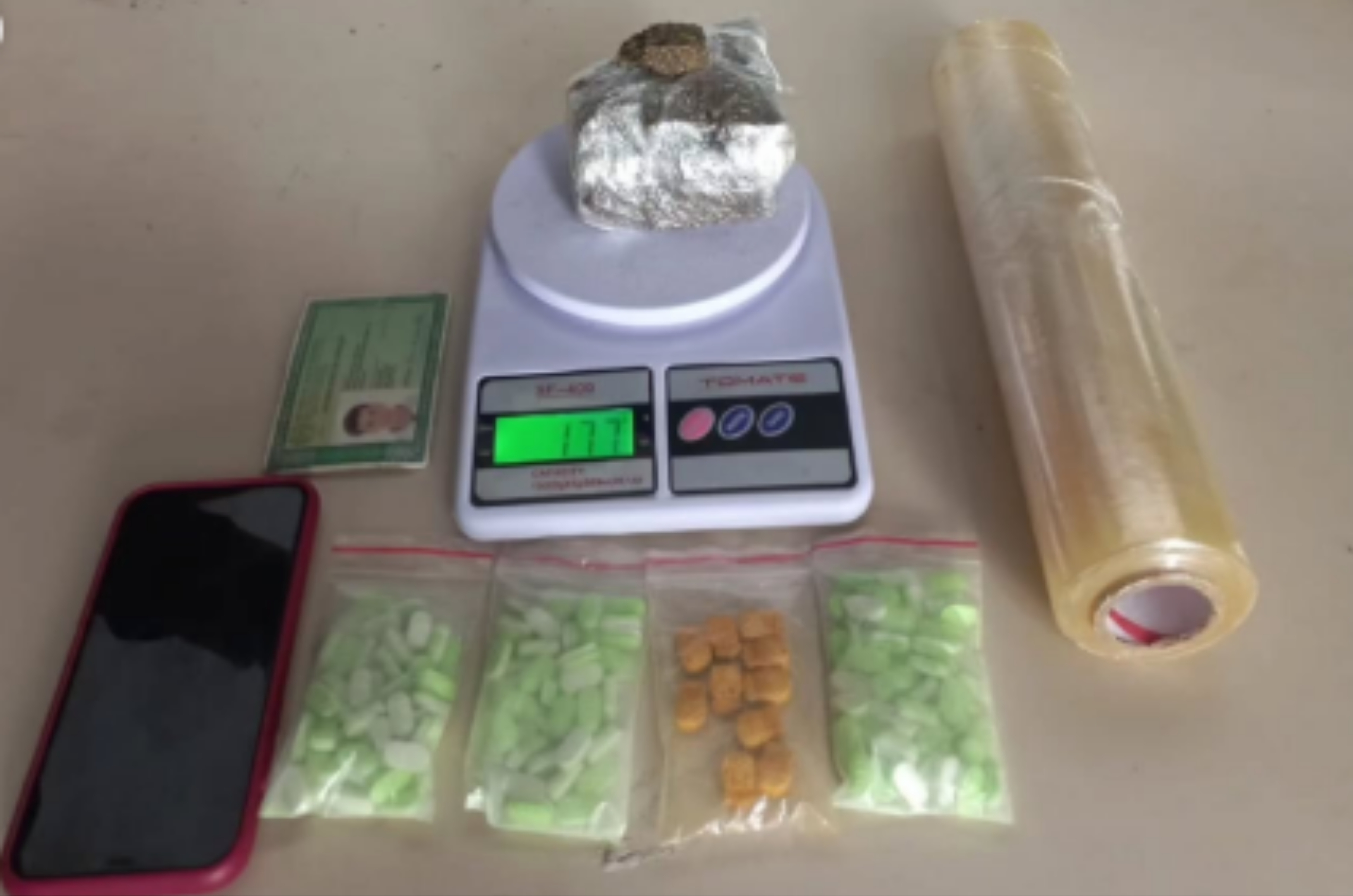 Flagrante: homem é preso com drogas prontas para venda em Paulo Lopes