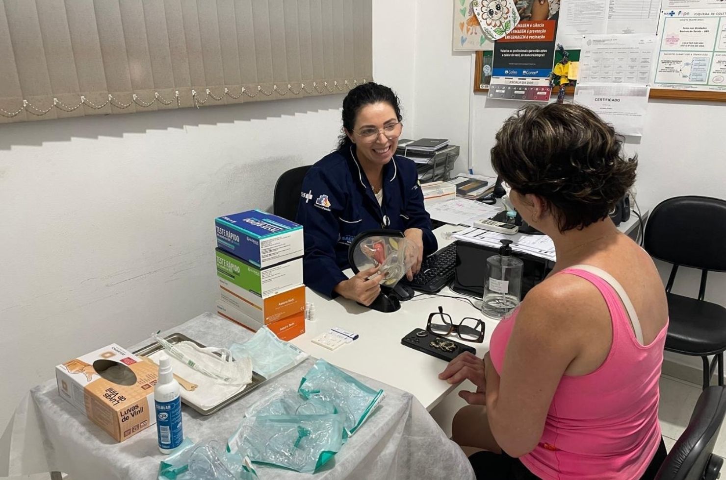 Içara dispara atendimentos no Março Lilás e chama atenção