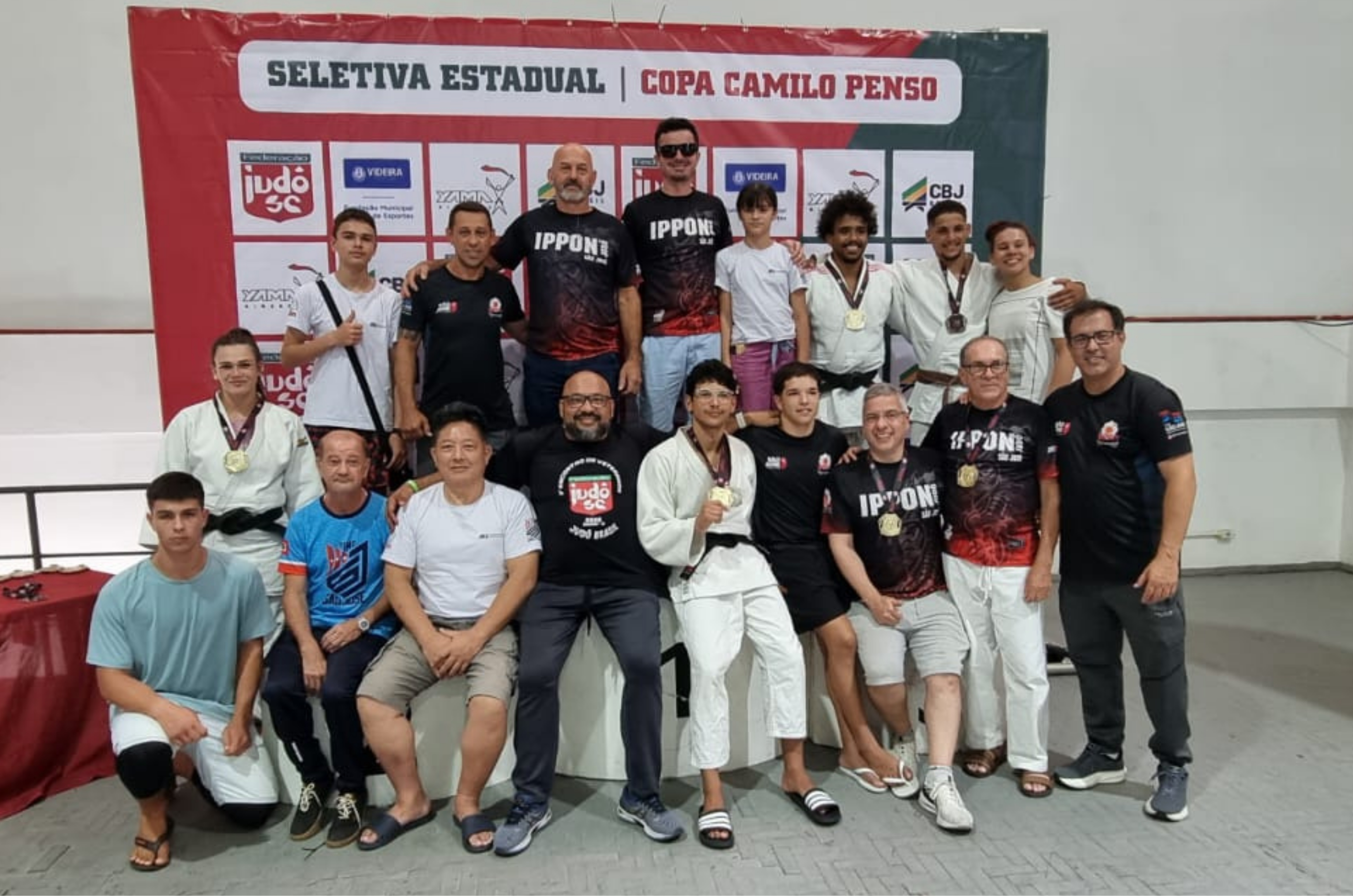 Judô de São José garante 10 vagas no Brasileiro