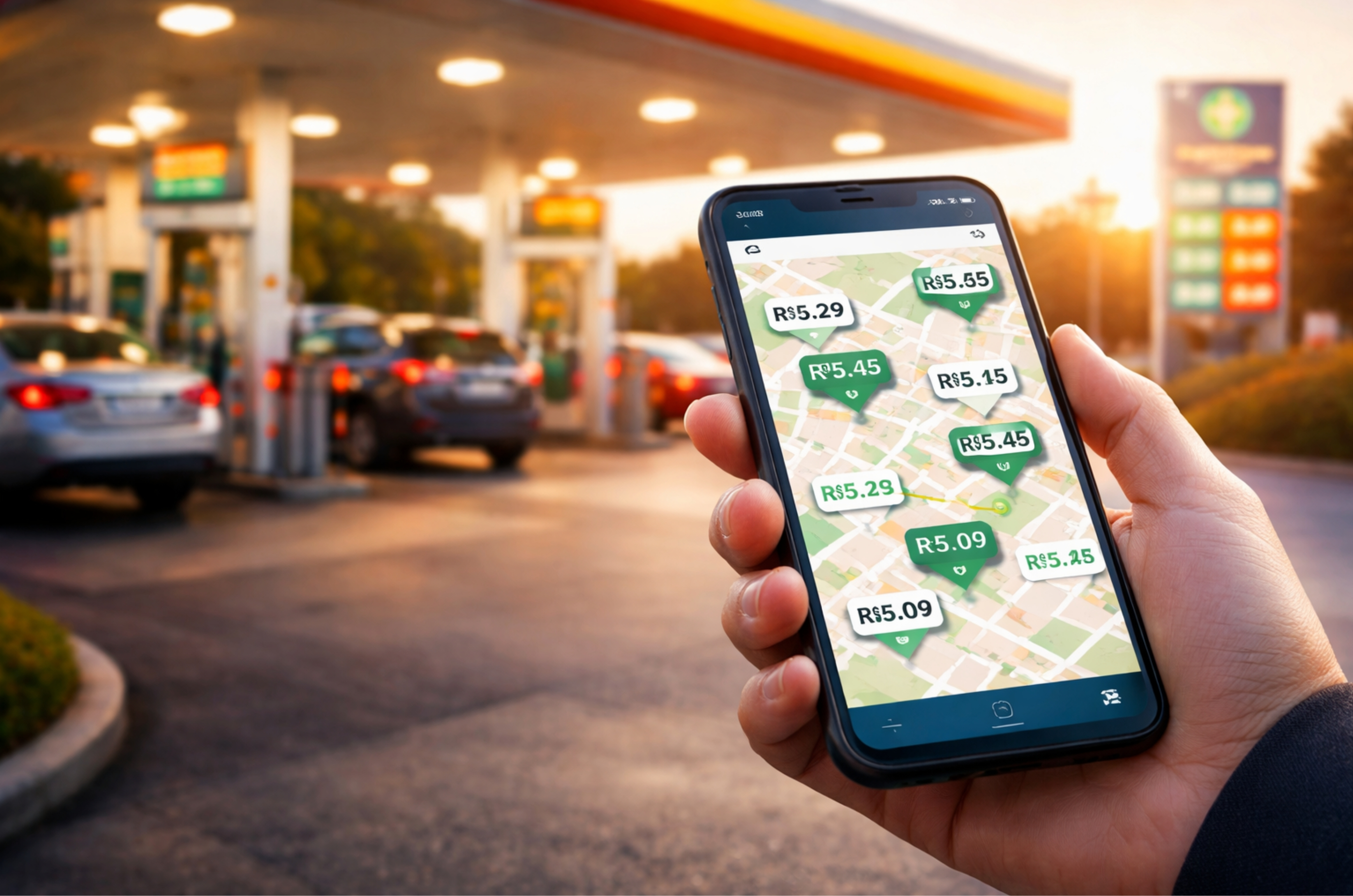 Lei pode criar app que denuncia combustível caro em tempo real